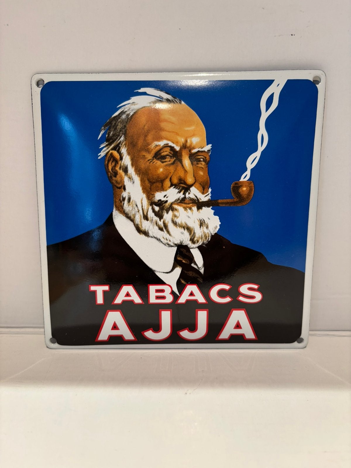 Plaque émaillée tabacs Ajja, Enlèvement ou Envoi