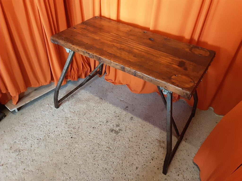 établi ancien de plombier table industrielle Atelier, Enlèvement