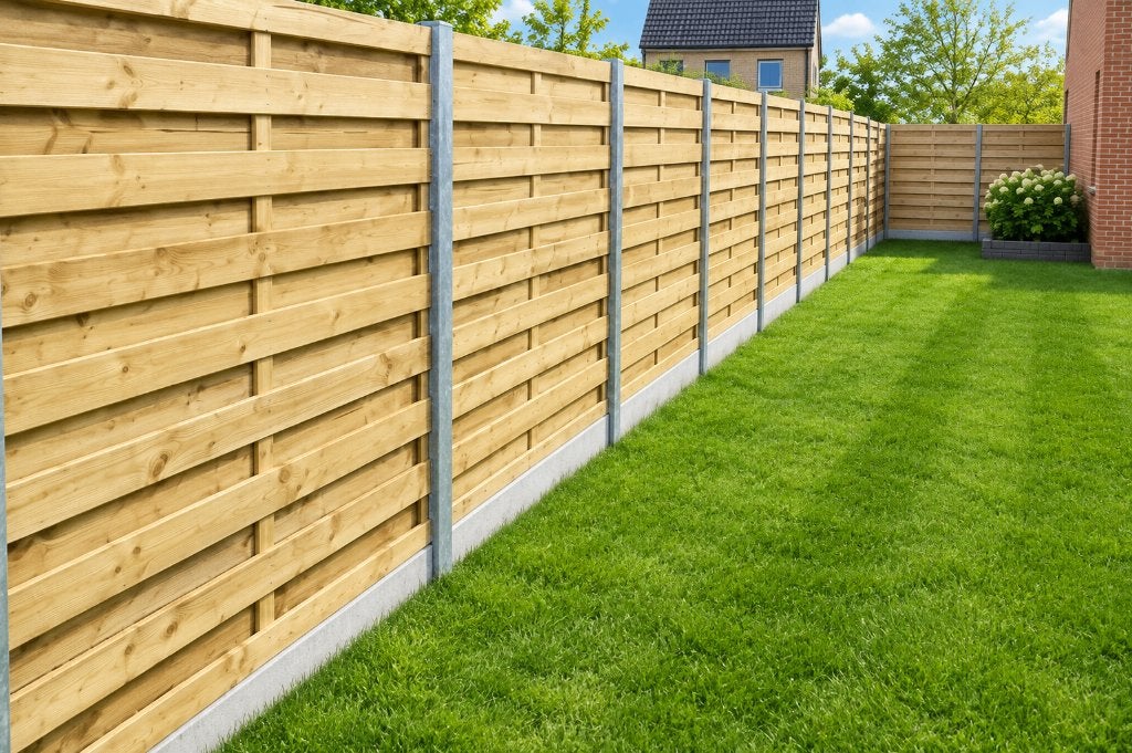 Schutting, tuinschermen, Tuin en Terras, Ophalen, Nieuw, Hout, 2 meter of meer