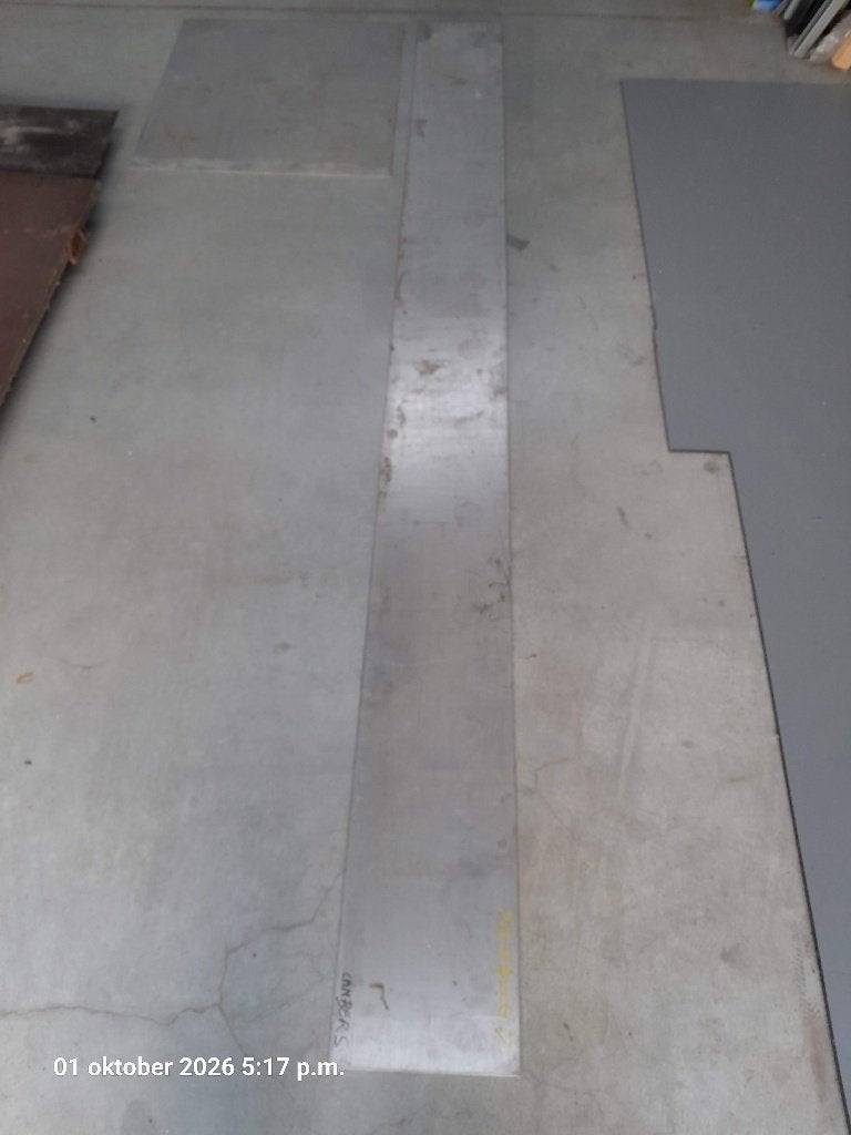 inox plaat, Bricolage & Construction, Enlèvement, Comme neuf