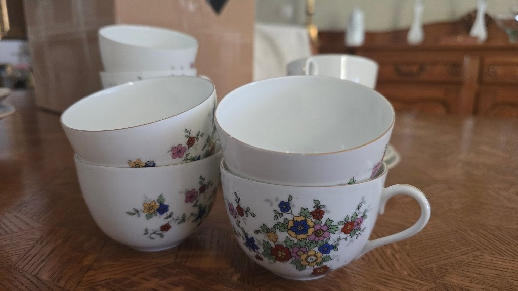 koffieservies Bavaria, Ophalen
