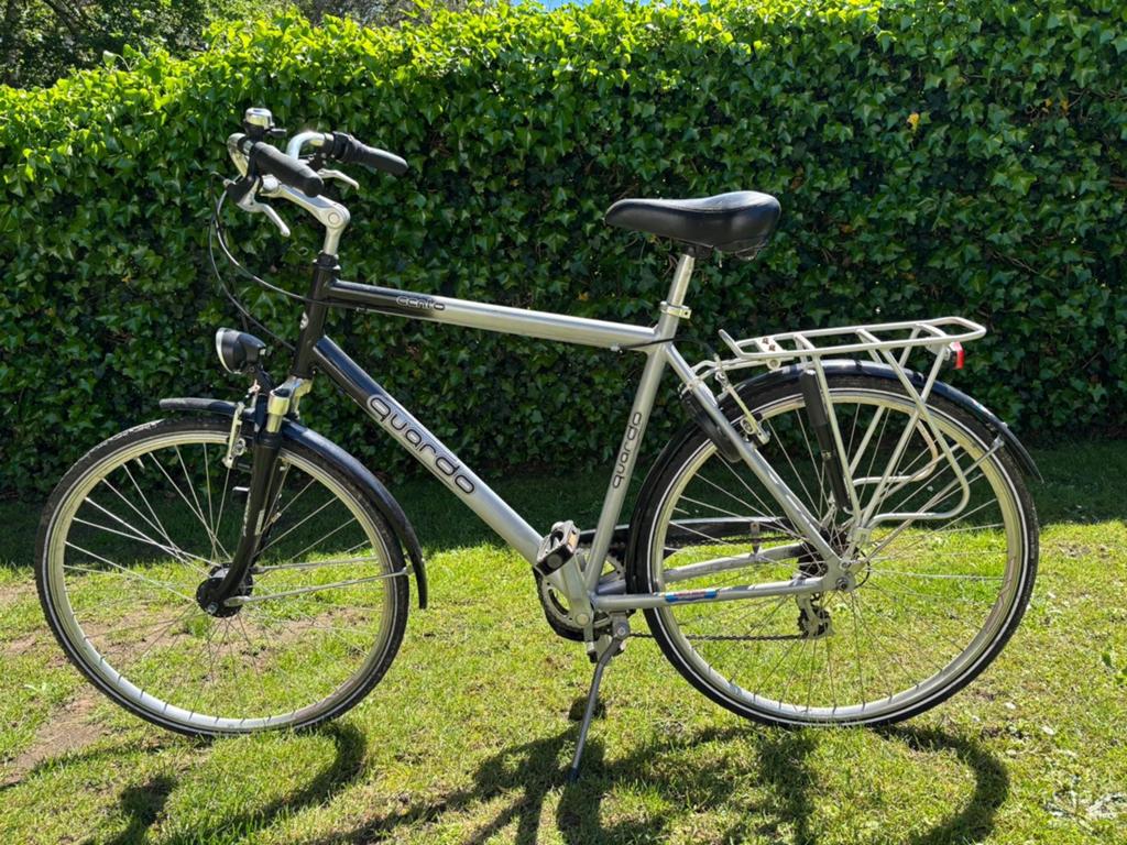 Herenfiets  Quardo  7 versnelinhen, Fietsen en Brommers, Ophalen, Gebruikt, Minder dan 10 versnellingen, Velgrem