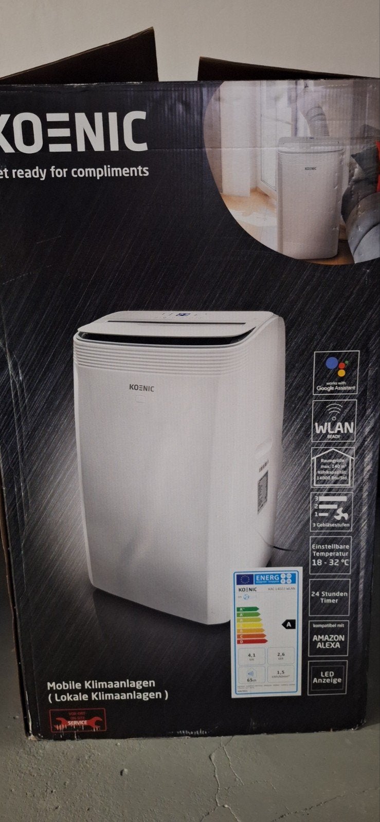 Mobiele airco BTU 14000, Enlèvement, Climatiseur mobile