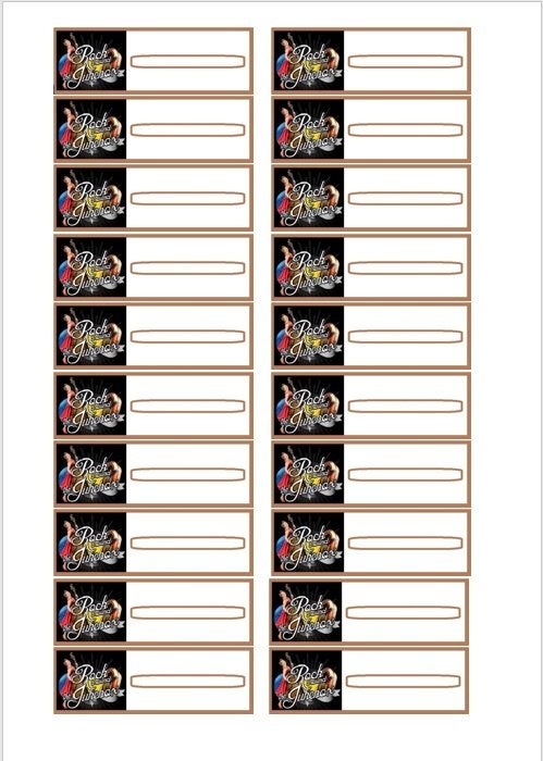 LOGO TITELKAARTJES, Rock around the Jukebox, Country, Verzamelen, Ophalen of Verzenden, Nieuw