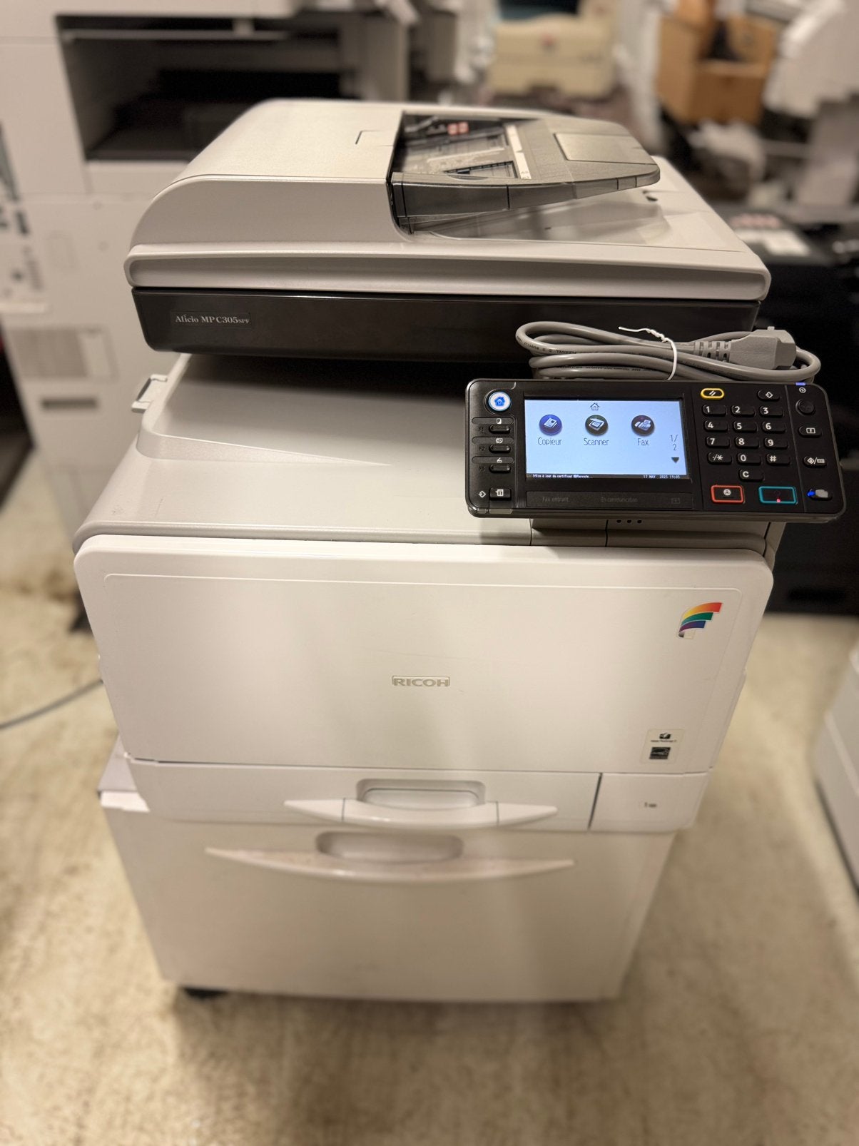 RICOH MPC305 ( garantie 1 an), Enlèvement, Comme neuf, Fax