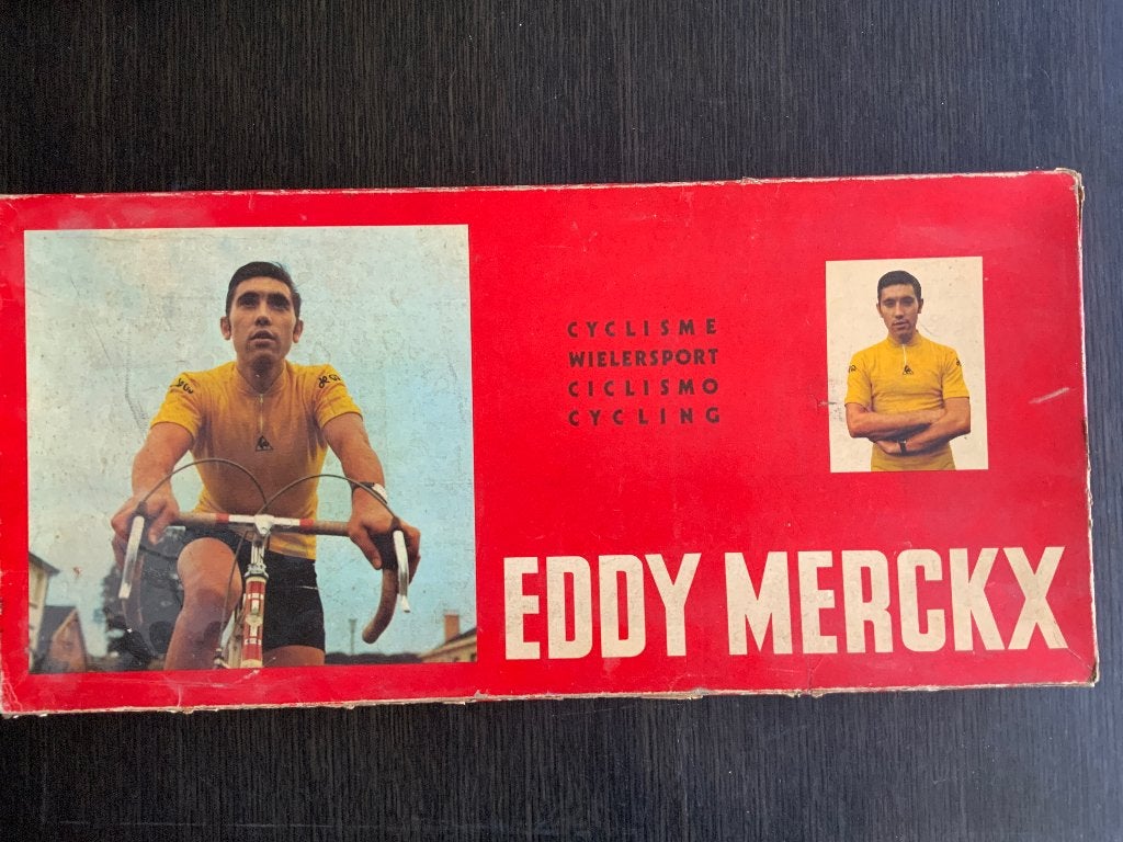 Jeu de société Eddy Merckx vintage collector Seventies, Trois ou quatre joueurs, Enlèvement ou Envoi, Utilisé