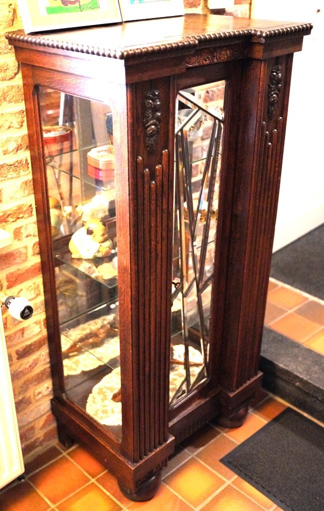Vitrine, Maison & Meubles, Armoires | Vitrines, Avec porte(s), Enlèvement, Utilisé, 50 à 100 cm