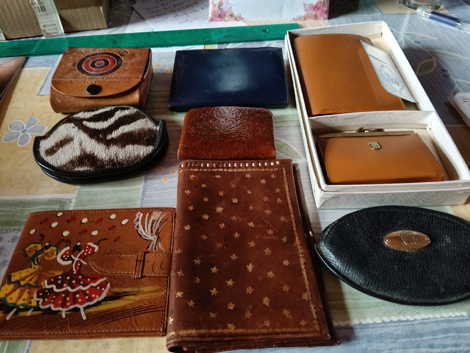 Portemonnees, Handtassen en Accessoires, Portemonnees, Ophalen of Verzenden, Leder