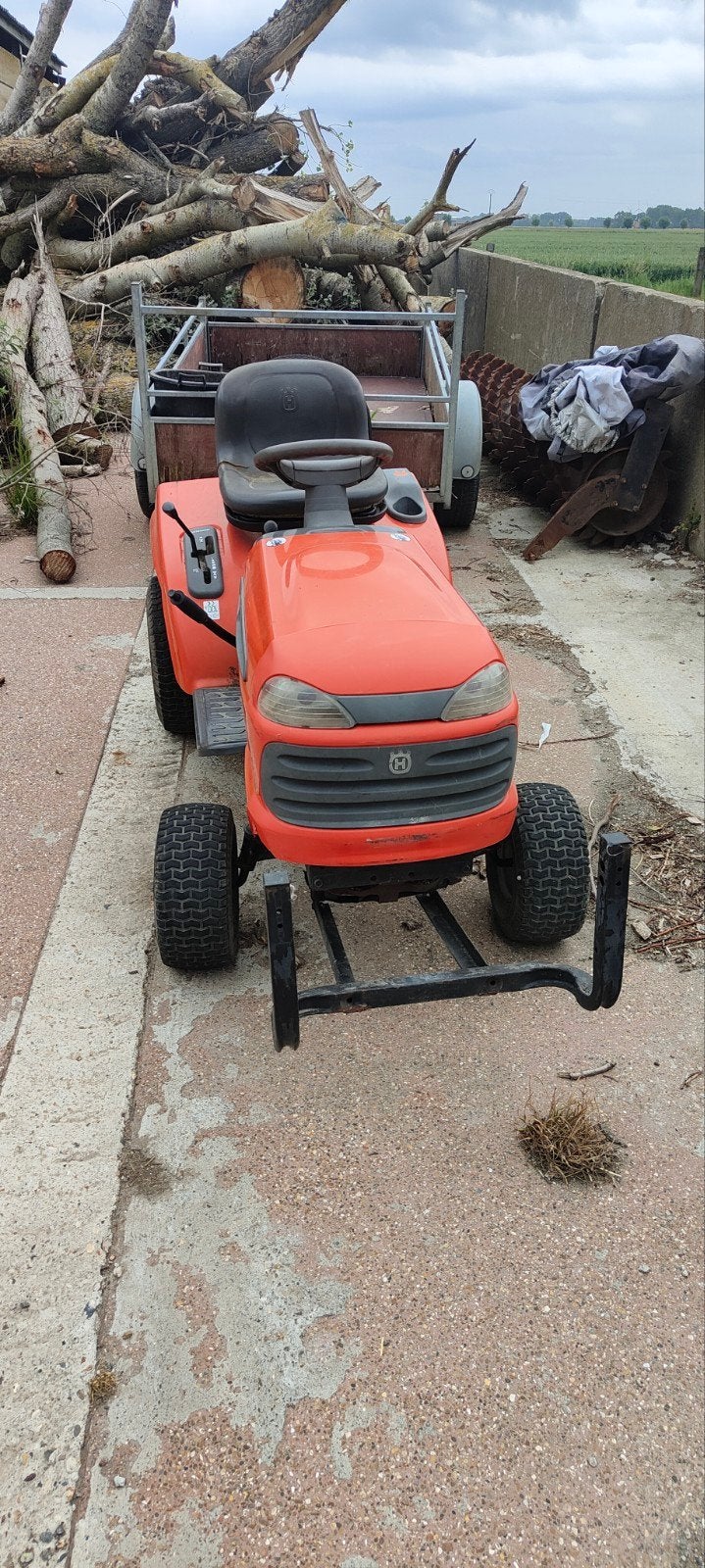 Husqvarna ct 171 tuin traktor 17pk vb., Enlèvement ou Envoi