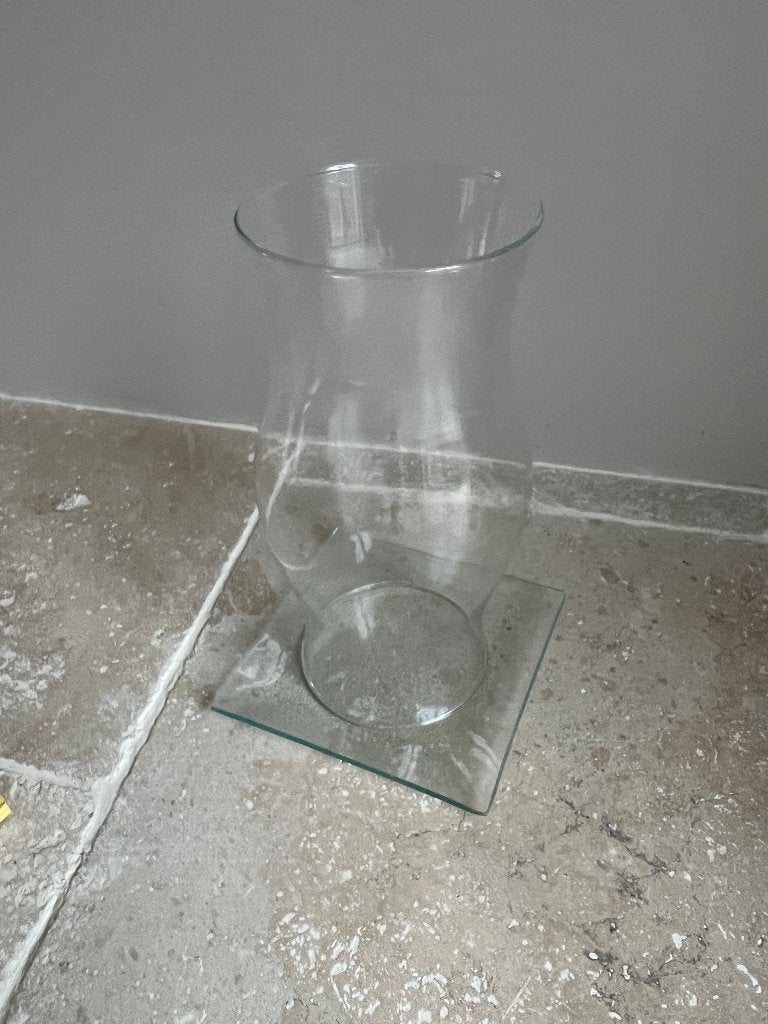 Photophore en verre, Maison & Meubles, Enlèvement, Comme neuf, Verre, Photophore