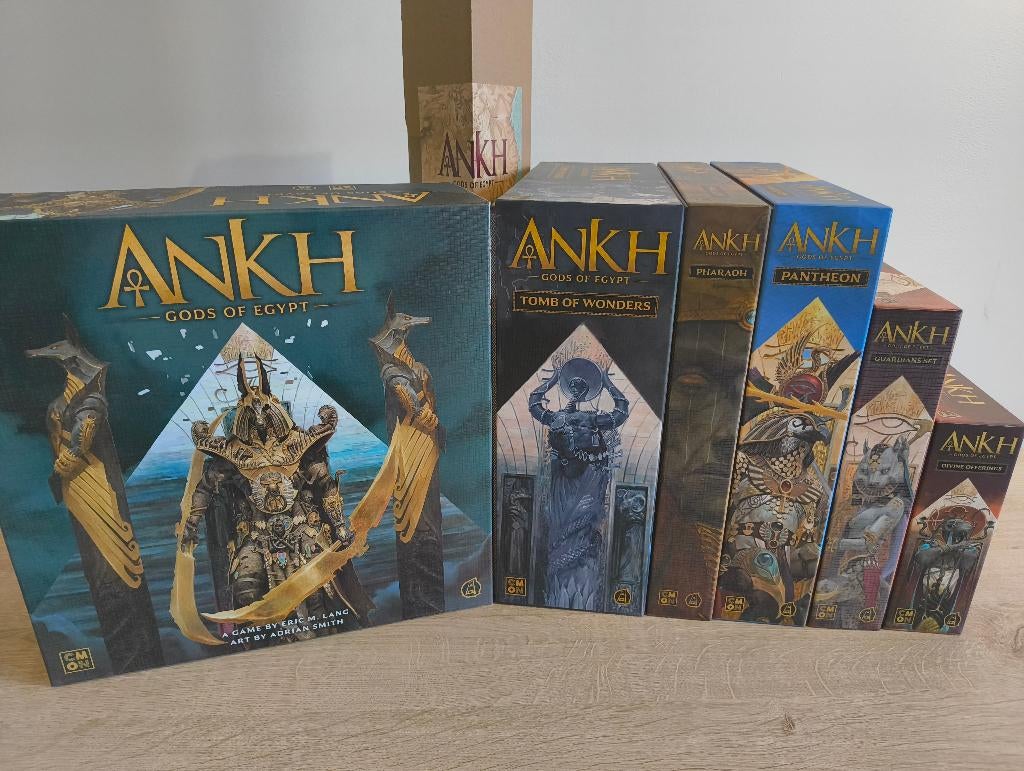 CMON Ankh: Gods of Egypt Eternal Pledge + Playmat, Ophalen
