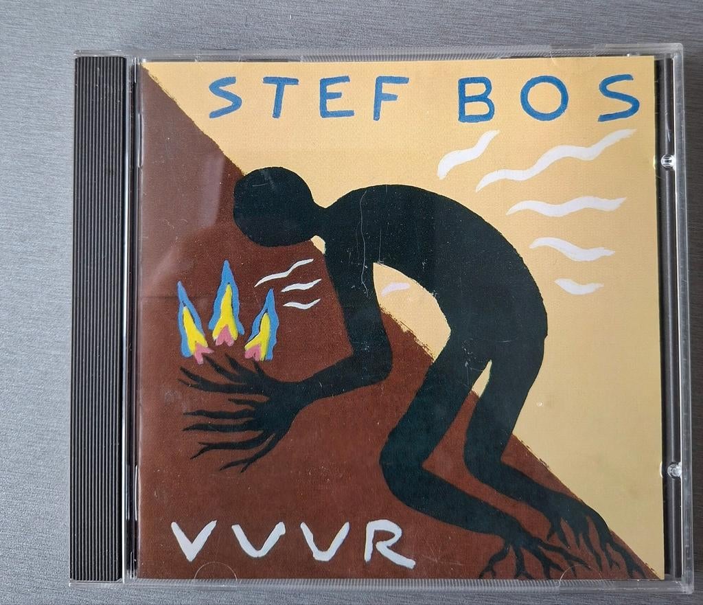 Cd. Stef Bos. Vuur., Cd's en Dvd's, Ophalen of Verzenden, Gebruikt