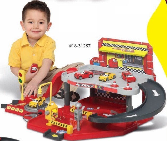 Burago Kids Garage (Met geluid en verlichting), Ophalen of Verzenden, Gebruikt