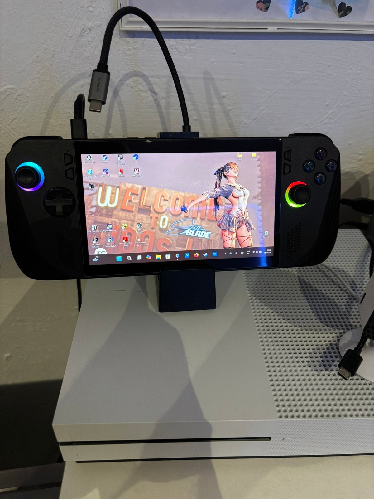 Rog ally x garantie, Consoles de jeu & Jeux vidéo, Enlèvement, ASUS, Comme neuf