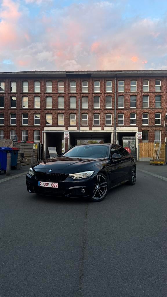 Bmw F36 420d Grand Coupe M Pack, Auto's, Automaat, Achterwielaandrijving, 4 cilinders, Zwart