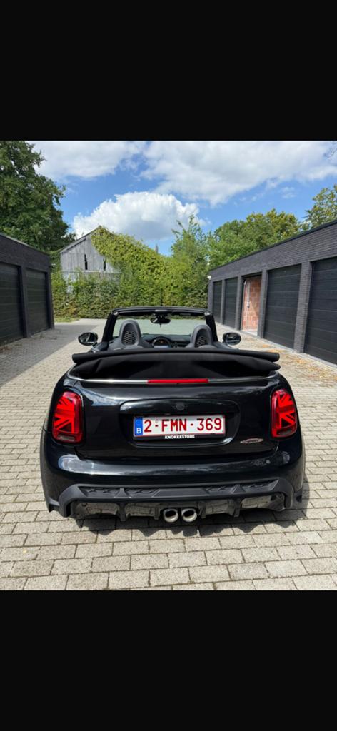 Mini John Cooper Works cabrio 2021, Auto's, Mini, Automaat, Alcantara, Zwart, Bedrijf
