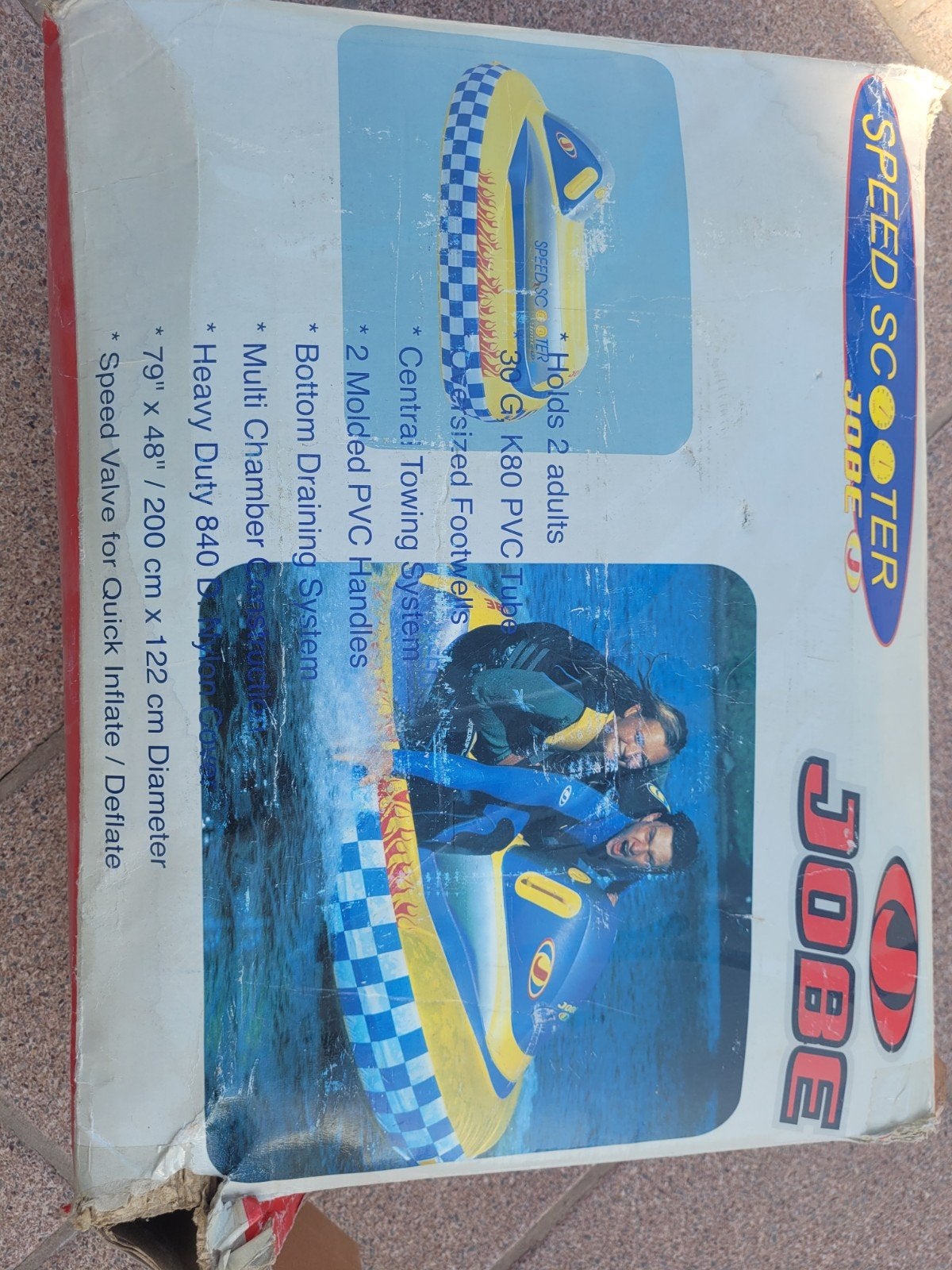 Speed scooter opblaasbaar nieuw, Watersport en Boten, Overige Watersport en Boten, Ophalen