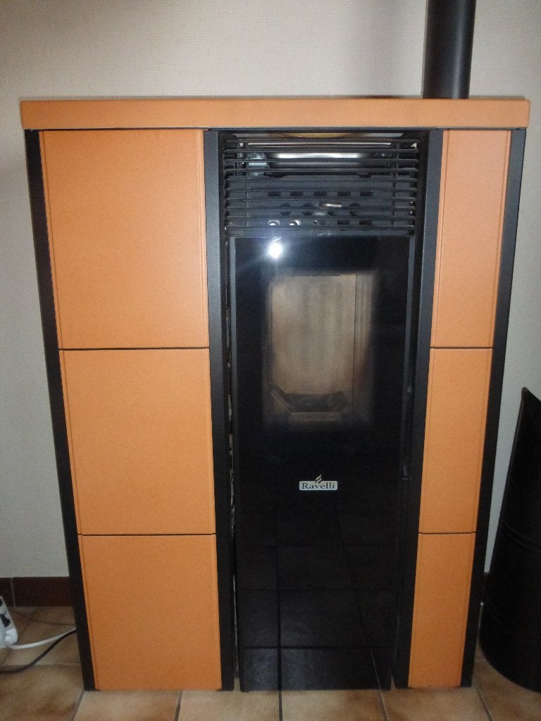 Ravelli Olivia Terre d'Orient 8kw pelletvuur, Ophalen
