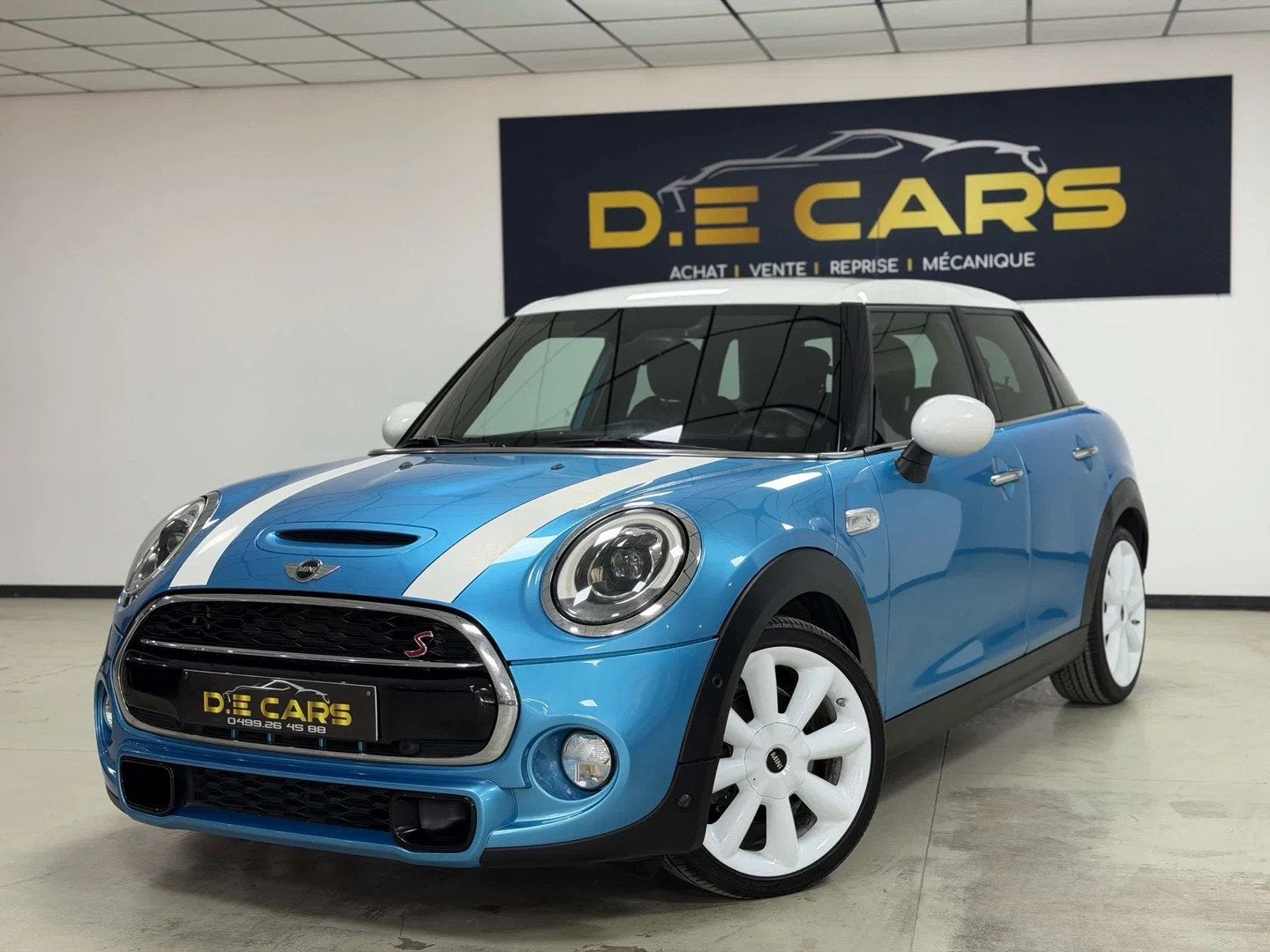 MINI Cooper S 2.0 Cooper S *GPS*SIEGES CHAUFF /GARANTIE 12MO, Auto's, 1998 cc, Gebruikt, 4 cilinders, Blauw