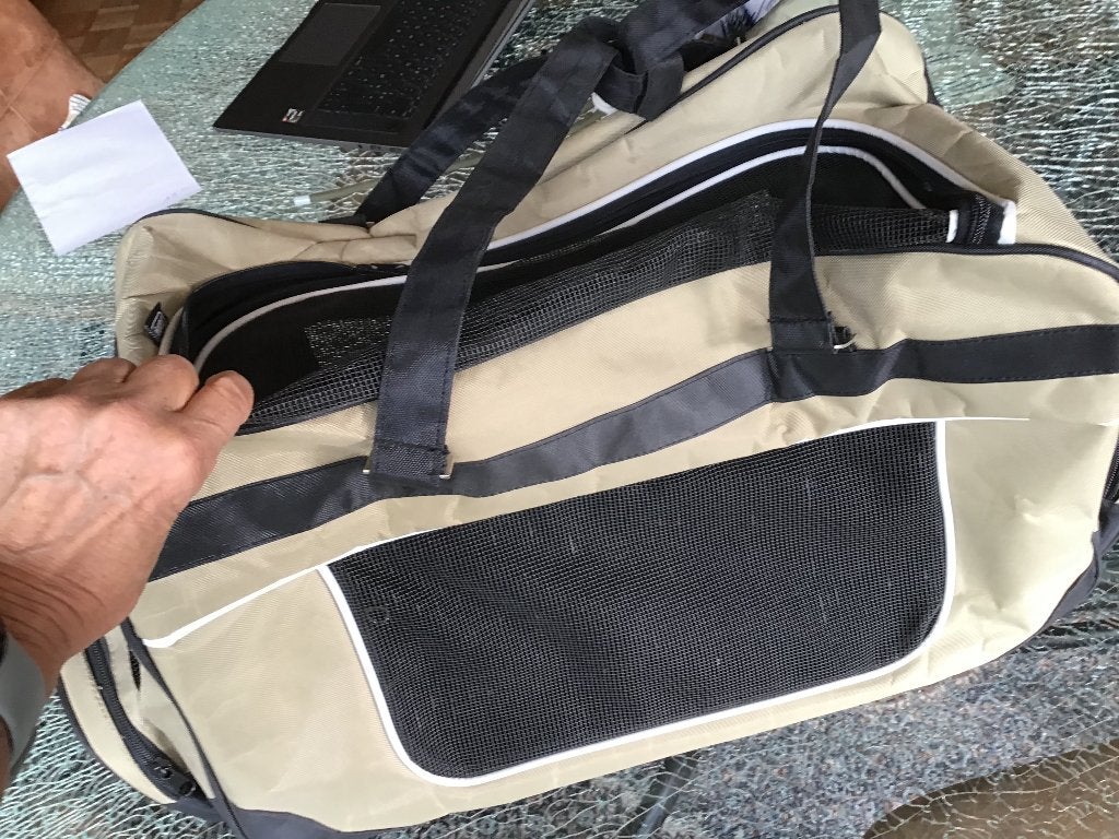 Tas voor kleine hond of kat, Dieren en Toebehoren, Ophalen, Gebruikt