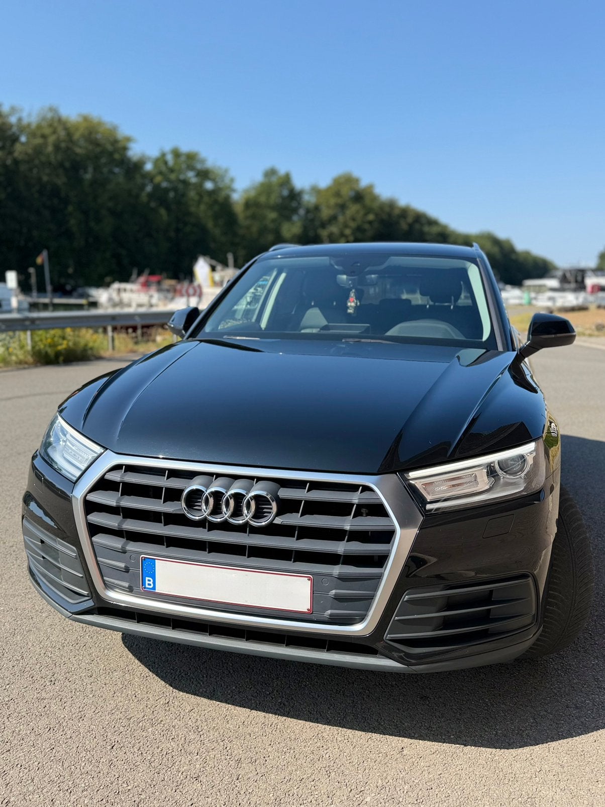 Audi Q5 2.0TDI (2018) 100% Fabriekslak Dealer ond. Dashcam, Autos, Audi, Cuir, Achat, Entreprise, Q5