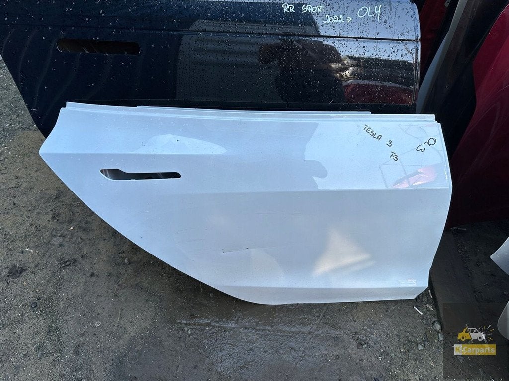 Tesla 3 achterdeur rechts, Auto-onderdelen, Carrosserie, Deur, Gebruikt
