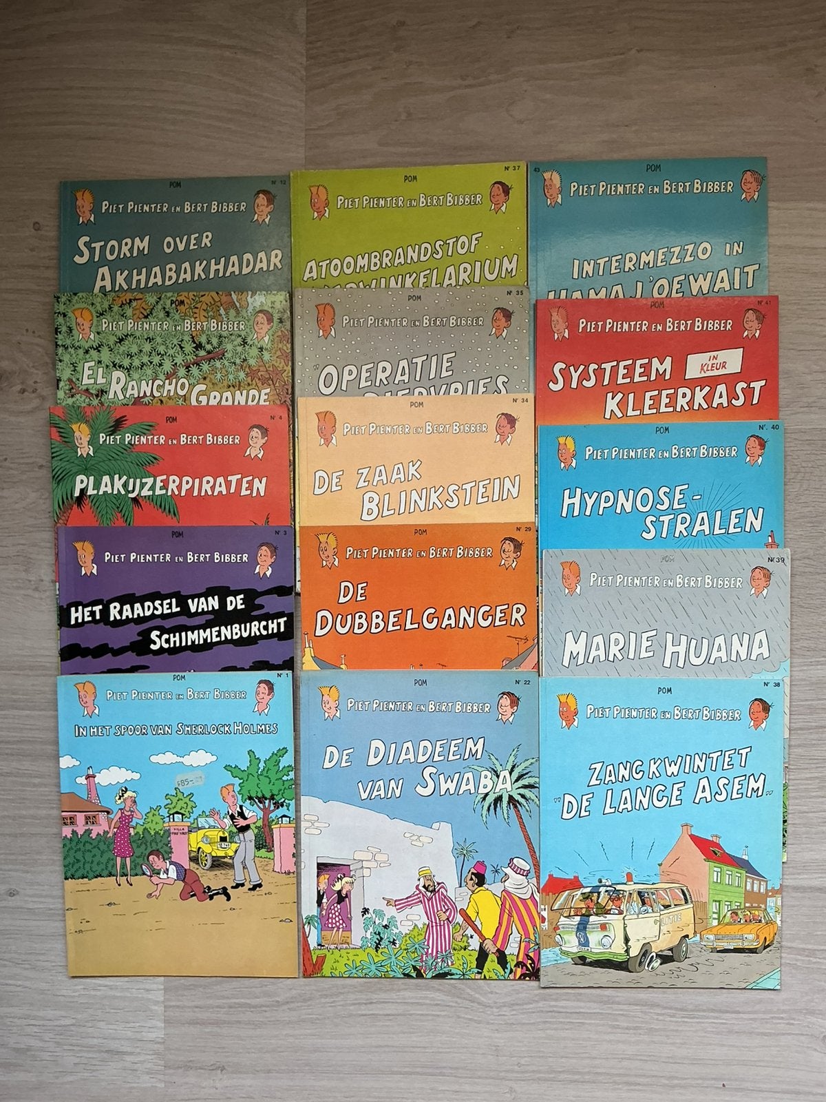 Strips Piet Pienter en Bert Bibber, Boeken, Ophalen, Gelezen