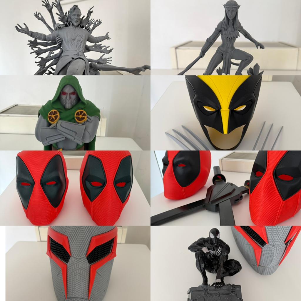 3D Toys/Mask Marvel, Computers en Software, 3D-printerbenodigheden, Nieuw, Filamentrollen, Ophalen