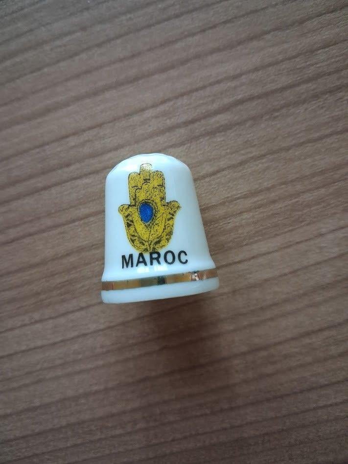 2 vingerhoedjes van Marokko. Nieuw. ook apart te koop., Ophalen of Verzenden, Nieuw
