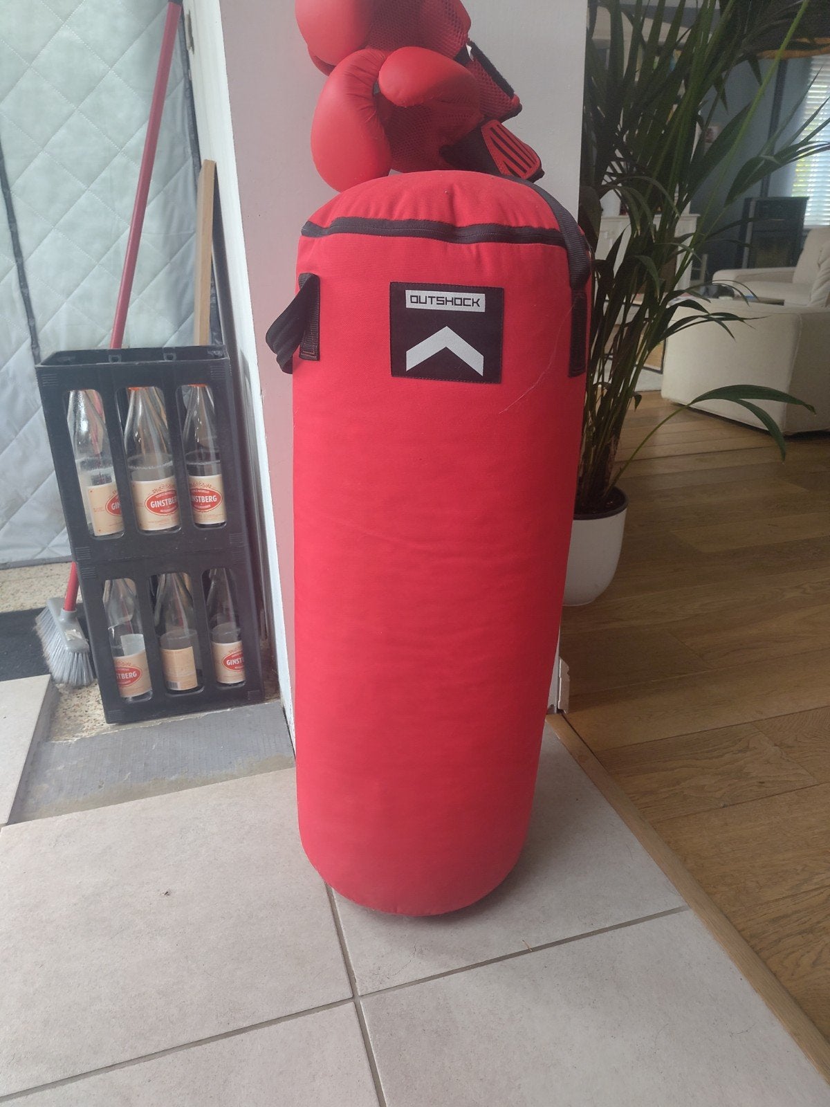 sac de box, Sports & Fitness, Enlèvement, Comme neuf, Sac de boxe
