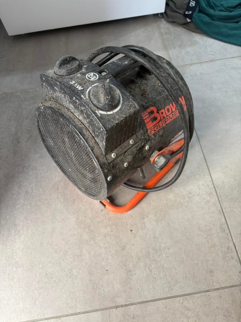 Canon a chaleur électrique, Enlèvement, Comme neuf