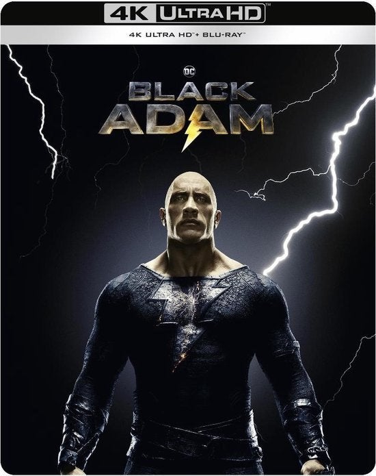 Black Adam (4K Ultra HD Bluray - Steelbook) (Sealed), Action, Anglais, Film, Néerlandais