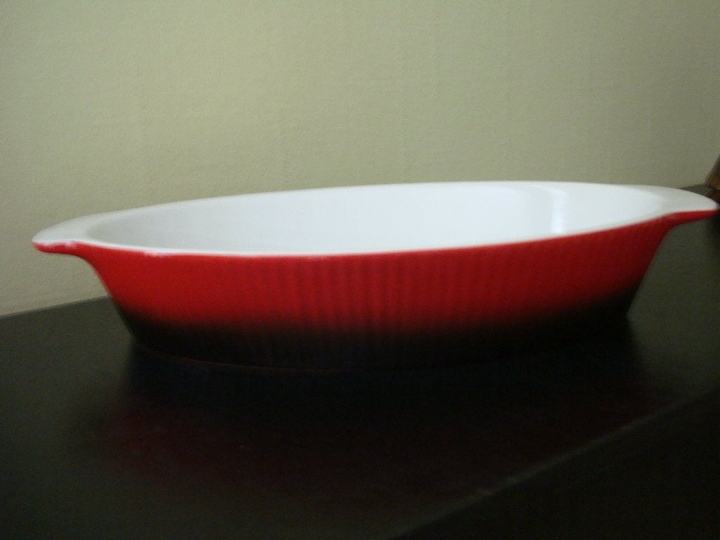 nieuwe vuurvaste schotel - 33x55x22 cm - perf staat, Nieuw, Ophalen of Verzenden, Schaal of Schalen, Effen