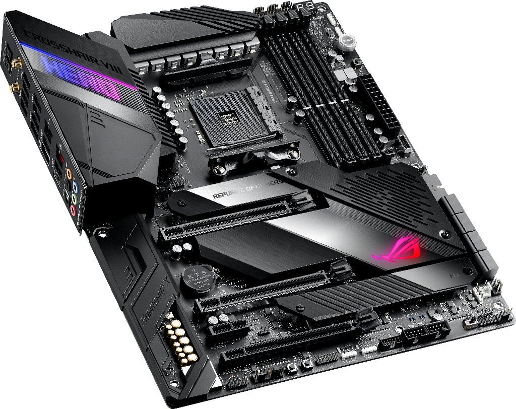 ASUS ROG Crosshair VIII Hero Wi-Fi, Enlèvement ou Envoi, DDR4, Comme neuf, Socket AM4