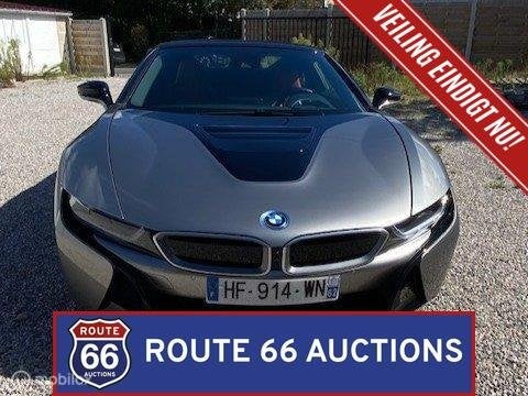 BMW i8 Roadster | 2020 | Route 66 Auctions, Auto's, Gebruikt, Zwart, Bedrijf, Handgeschakeld