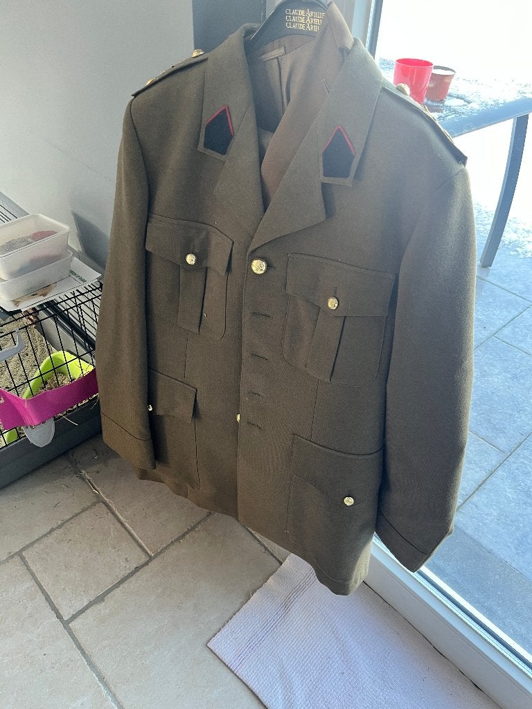 2 Costumes Armée Belge, Enlèvement ou Envoi, Armée de terre, Vêtements ou Chaussures