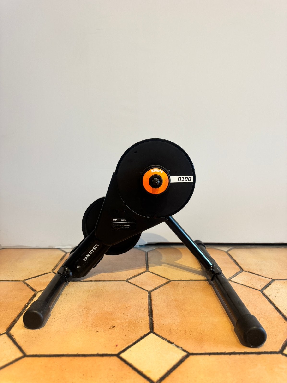 Hometrainer Zwift Van Rysel D100 (compleet, factuur en doos), Ophalen, Zo goed als nieuw