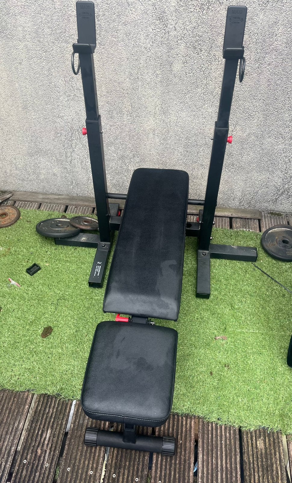 Verstelbare halterbank van Corength., Sport en Fitness, Ophalen, Zo goed als nieuw