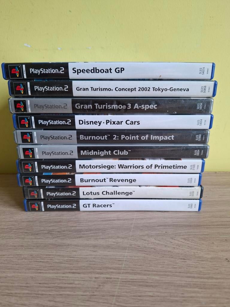 Lot Race Games PS 2, Consoles de jeu & Jeux vidéo, Jeux | Sony PlayStation 2, Enlèvement ou Envoi, 2 joueurs, À partir de 7 ans