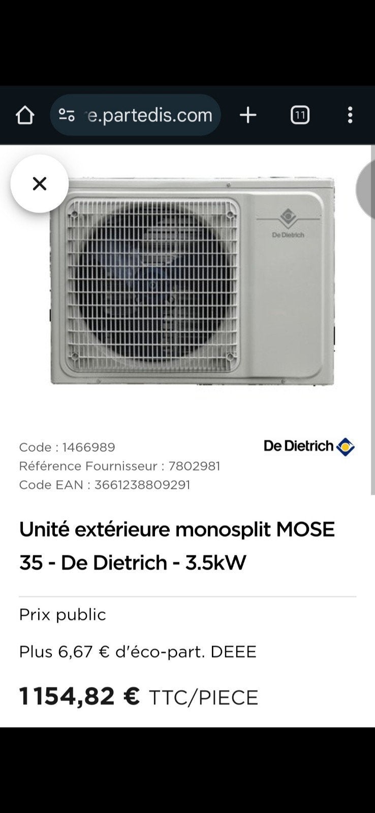 Climatiseur, Ventilation, Télécommande