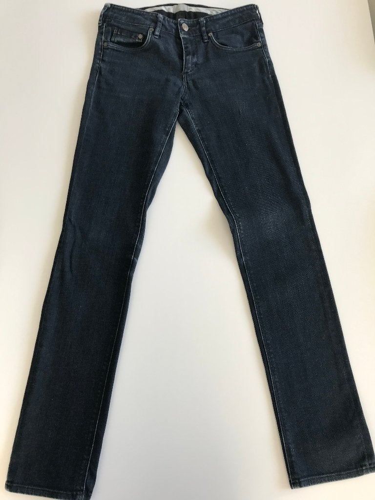 Jeans van H&M maat 26, Kleding | Dames, H&M, Blauw, Ophalen of Verzenden, Zo goed als nieuw