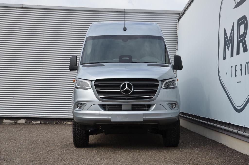 Mercedes Sprinter 319CDI- Automaat- 4x4- L2H2- 360cam-Nieuw, Autos, Argent ou Gris, Achat, Euro 6, Entreprise