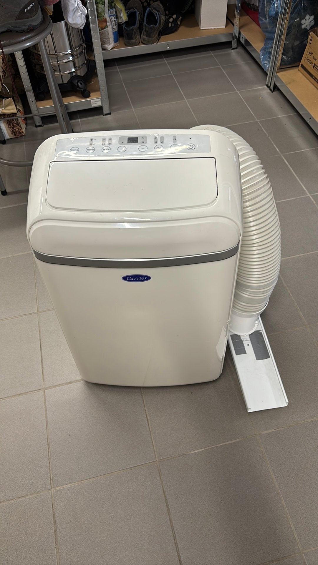 Airco unit mobiel Carier 3kW, Elektronische apparatuur, Airco's, Ophalen, Minder dan 60 m³, Timer, 3 snelheden of meer