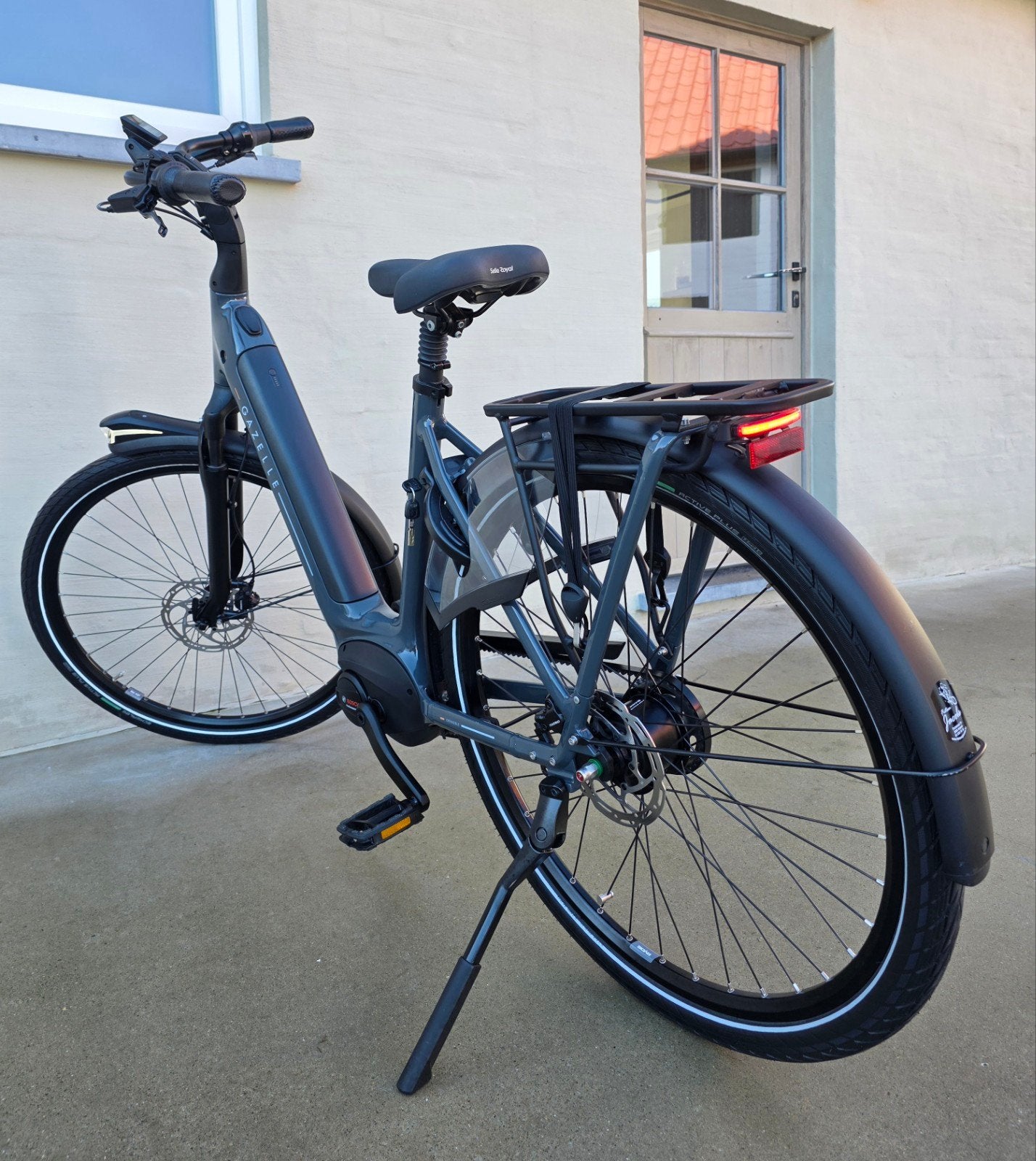 Gazelle Grenoble C5 Hmb * 600Wh * Anthracite Grey *Als NIEUW, Ophalen, Gazelle