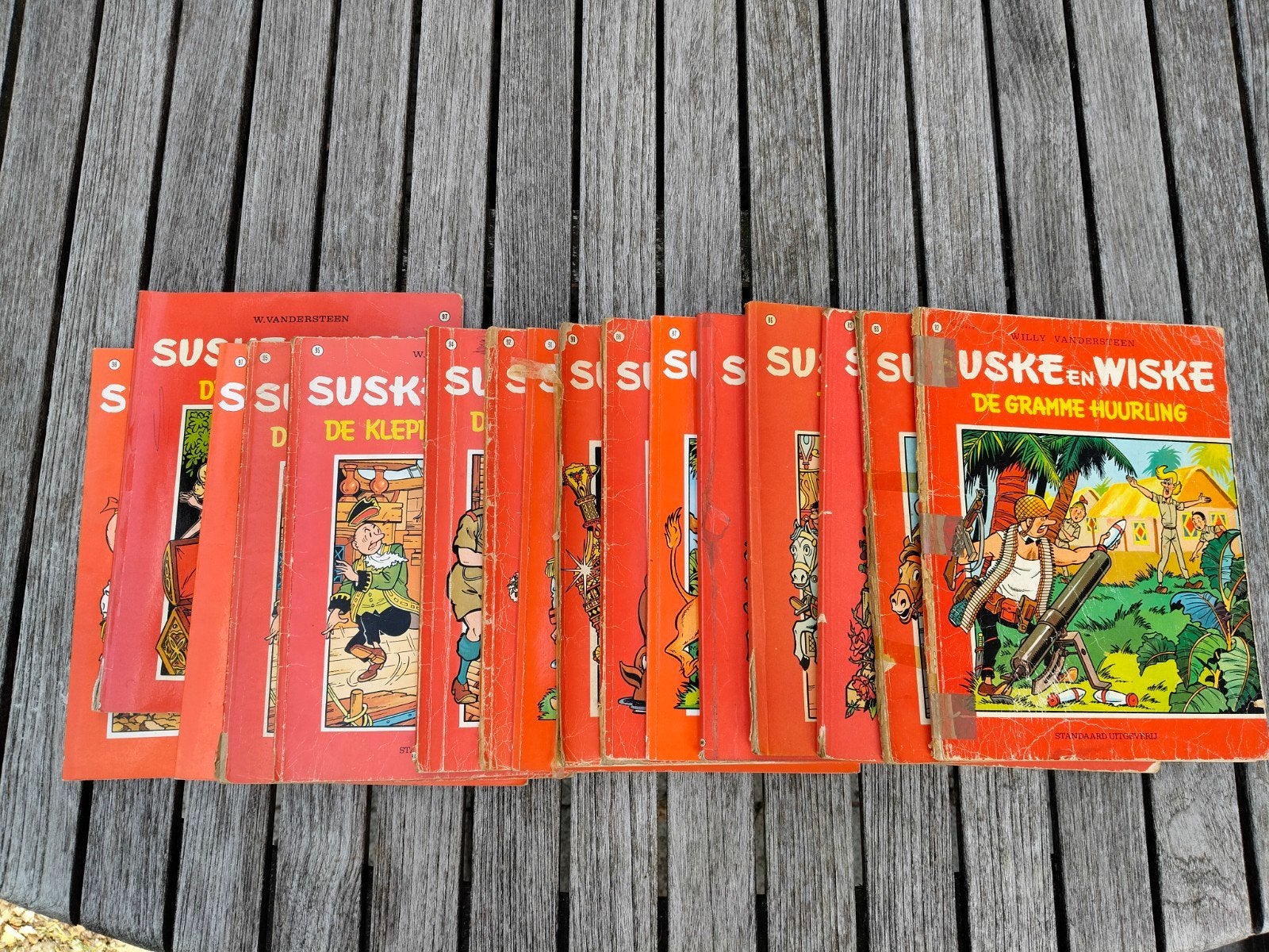 Suske en Wiske, Meerdere stripboeken, Ophalen, Gelezen