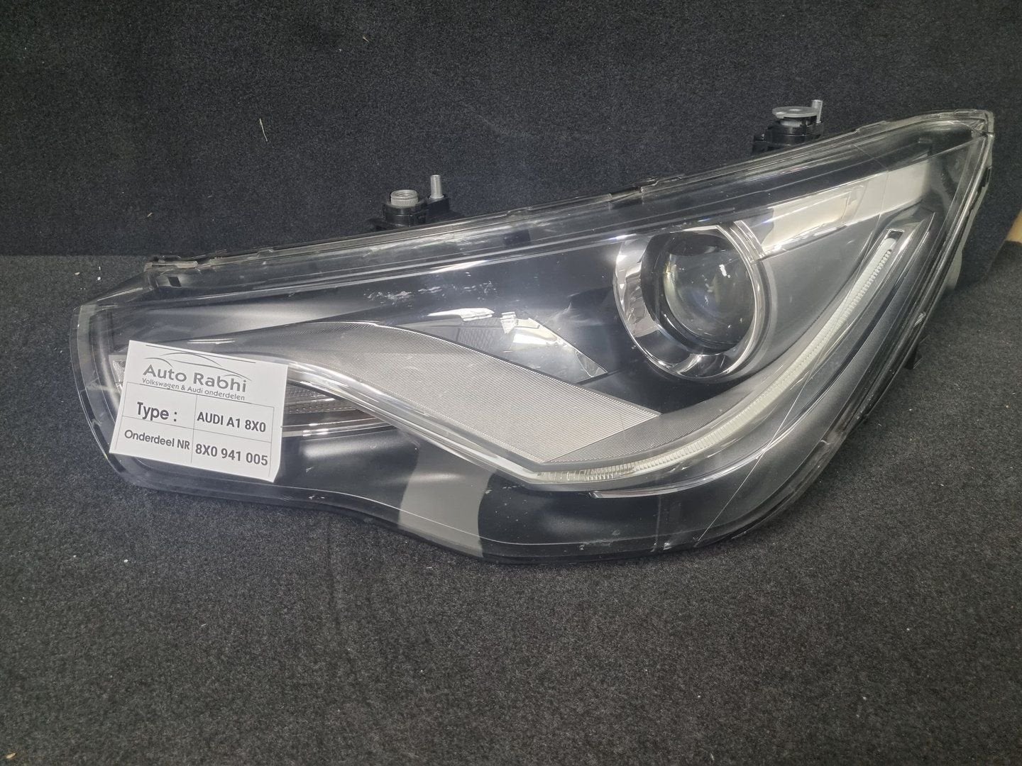AUDI A1 KOPLAMP XENON LINKS 8X0941005, -, Audi, Utilisé, -