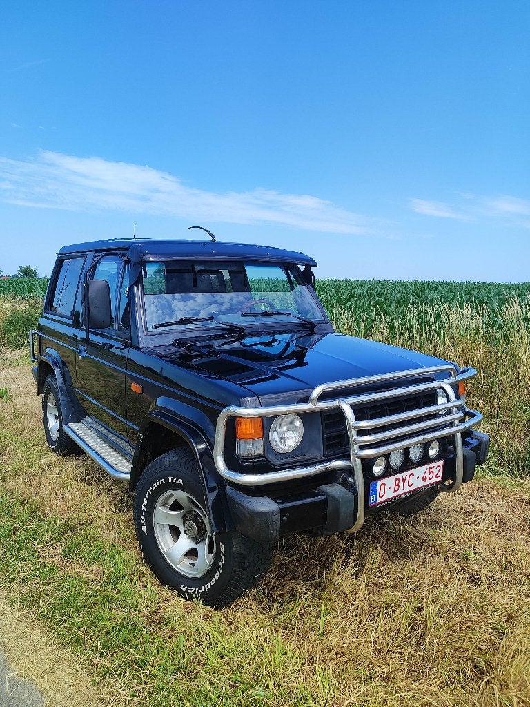 Mitsubishi Pajero mk1 2500td en bon état, approuvé, Autos, Achat, 2500 cm³, Chauffage de stationnement, Boîte manuelle