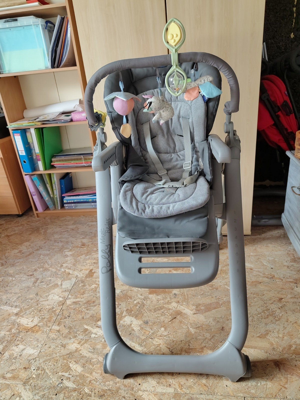 Relax/chaise haute évolutive Polymagic relax Chicco, Enfants & Bébés, Enlèvement, Comme neuf, Chicco, Avec ceinture(s)