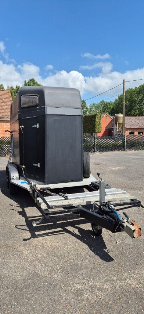 paardentrailer met koetsplatform, Dieren en Toebehoren, Paarden