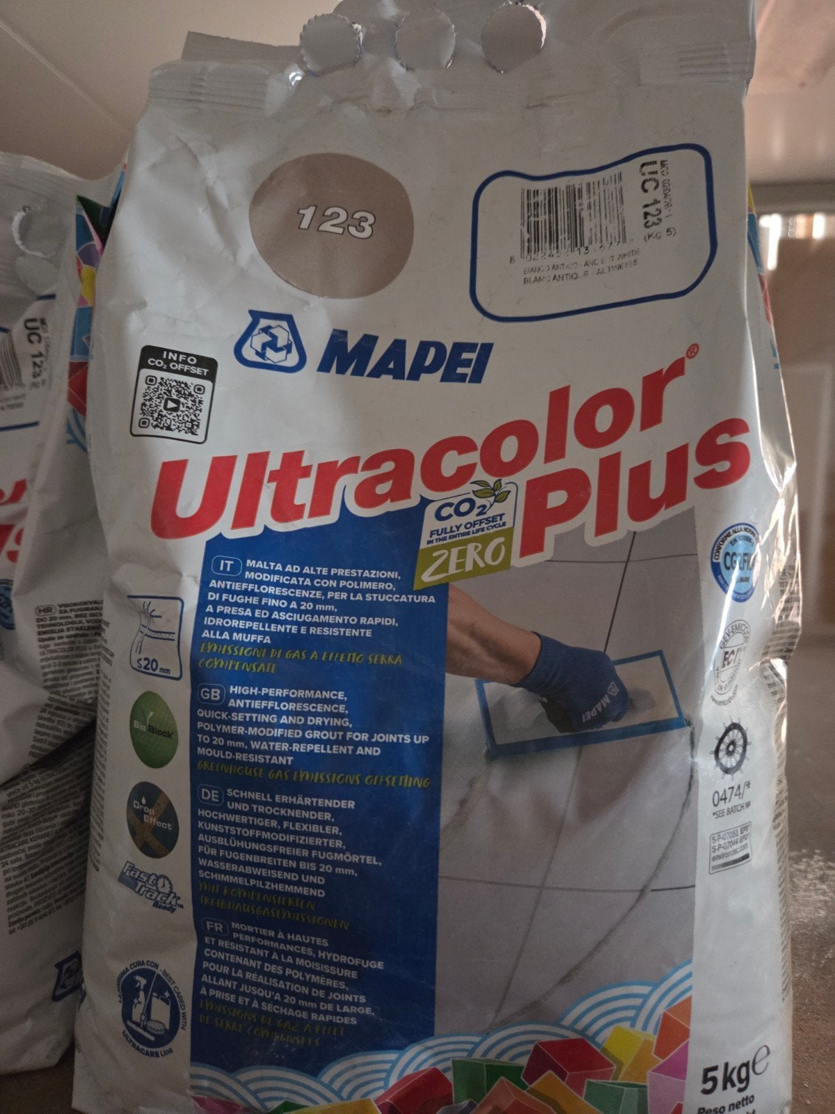 Voegsel Mapei Ultracolor plus, Bricolage & Construction, Enlèvement ou Envoi, Neuf